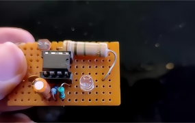 使用NE555电子diy制作光感应传感器