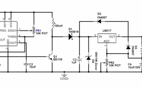 DC-DC升压转换器电路